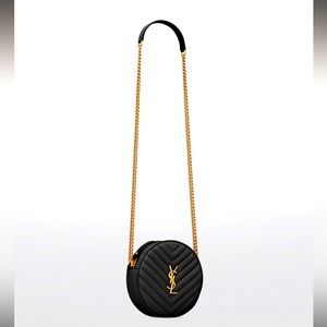 YSL BLACK CAMERA BAG - USED TWICE